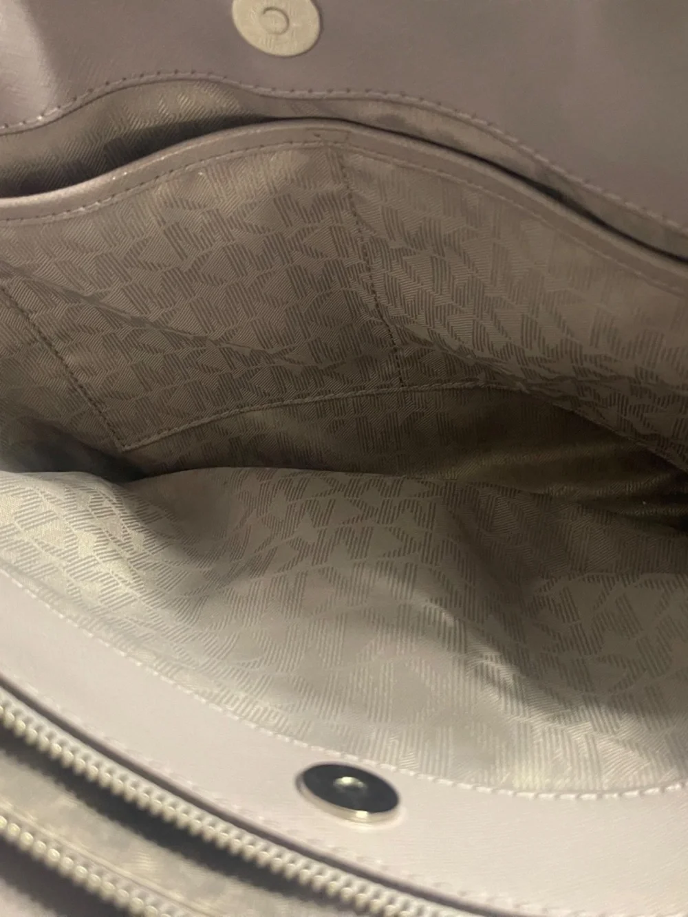 Vintage Michael Kors Savannah Large Satchel Lilac - Excellent Condition